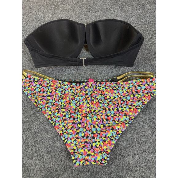 Rare Victoria’s Secret Bikini Gem Strapless Top & Sexy Bottom Swimwear 34D/M - Picture 8 of 12